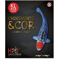 KL KOI LAGOS - CRESCIMENTO & COR 10KG
